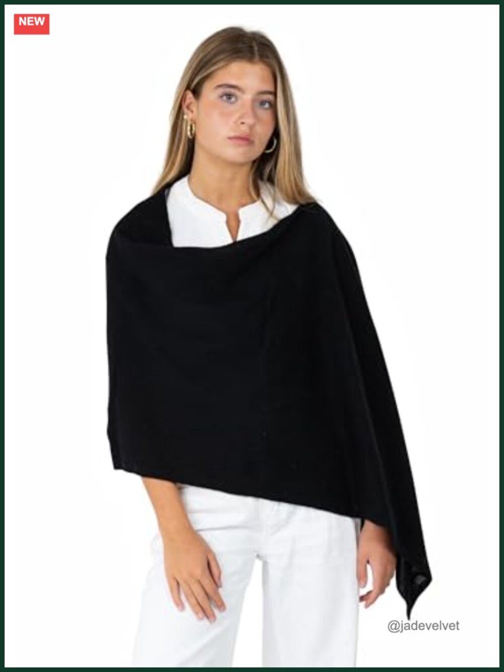 Cashmere Wool Blend Wrap Pashmina Shawl Scarf Travel 78x27